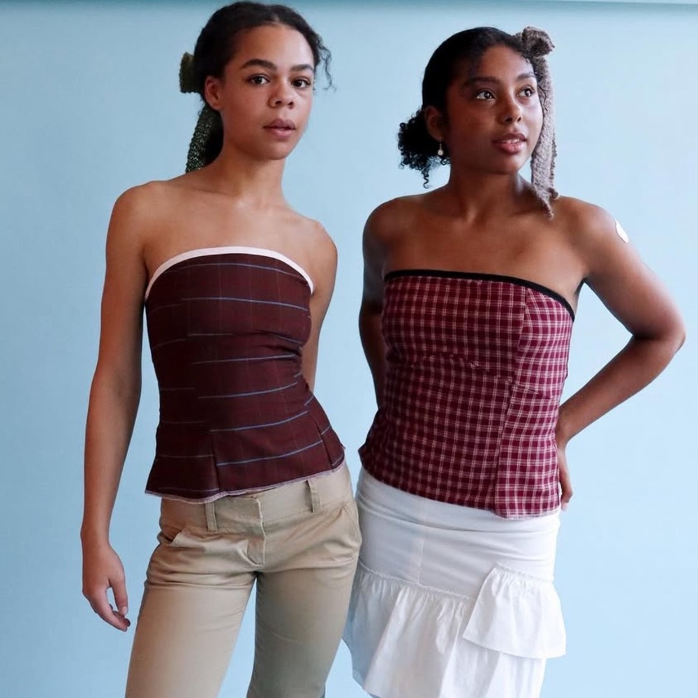 Michelle Nia Bambi Top in Chocolate